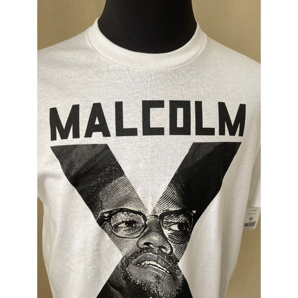 Malcolm X "Stumbling Is Not Falling" Graphic Short Sleeve Crew Neck Tee - XL - Picture 3 of 10